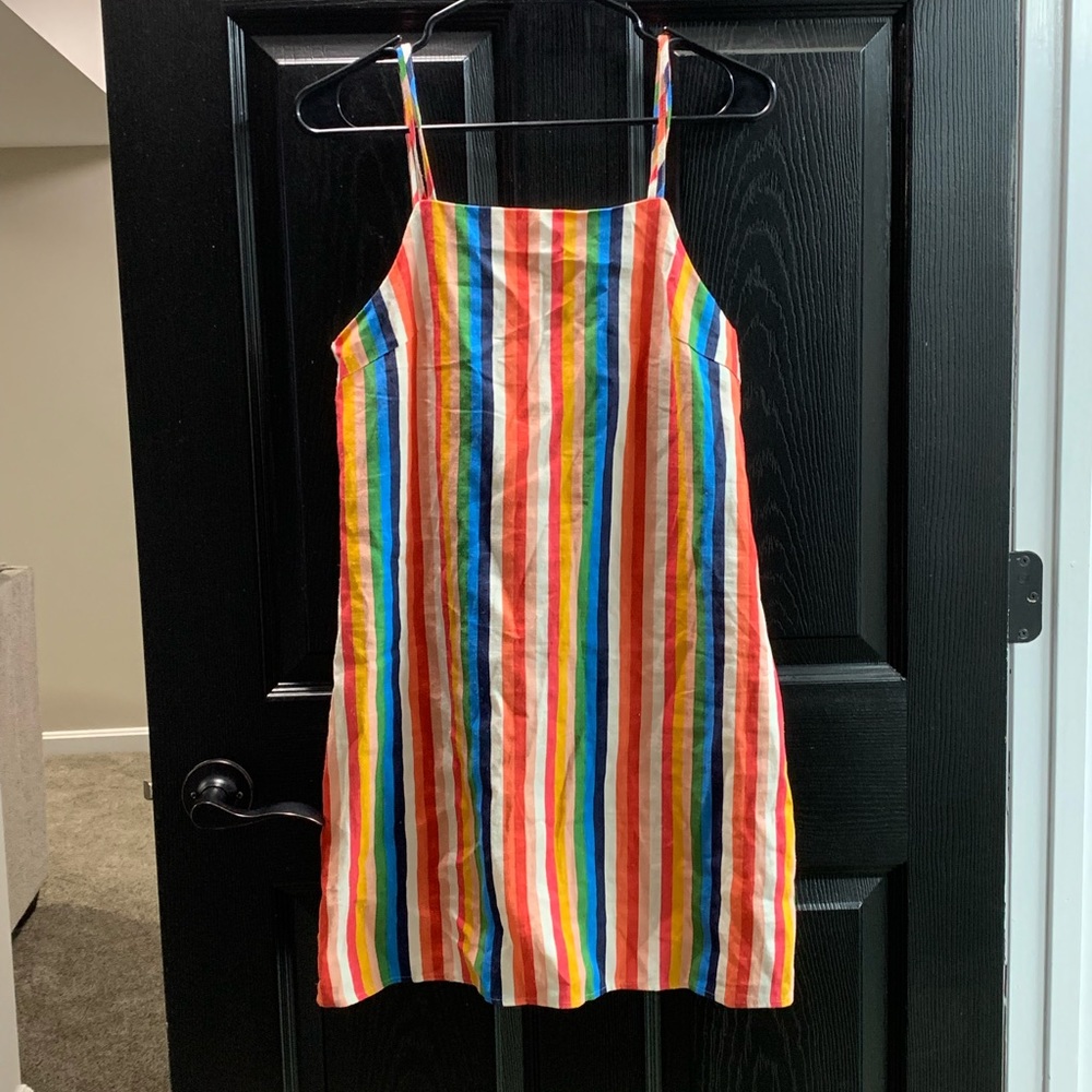 Lulu’s NWT long striped multi color dress